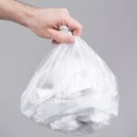 4 Gallon 6 Micron 17" x 18" High Density Can Liner / Trash Bag - 2000/Case