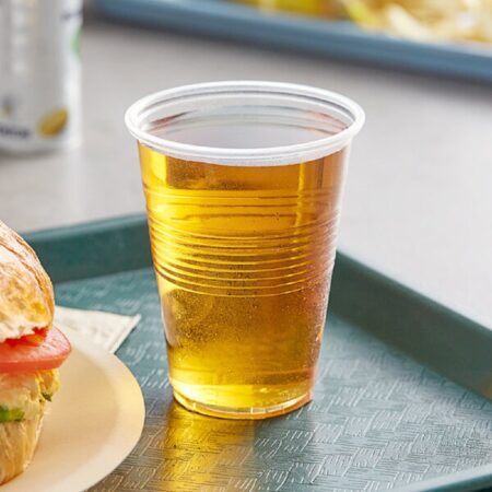 9 oz. Unwrapped Translucent Thin Wall Plastic Cold Cup - 1000 /Case
