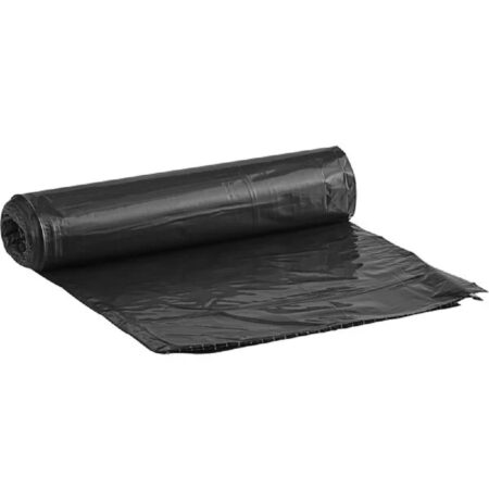 Black 60 gallons LLD Repro Liner Perforated 38X58 2 mill ( 51 microns ) Rolls 5 / 10 cs