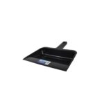 Dust Pan12 x 12.25 x 4.25" Black Plastic Heavy-duty Flat
