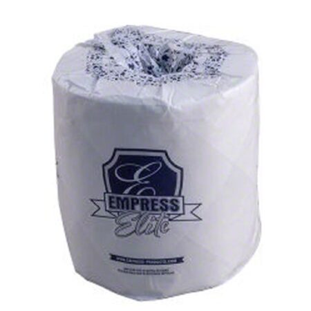 Empress Elite Premium White Bath Tissue 4.25" X 3.25" 2-Ply 500 / Roll 96 / Case