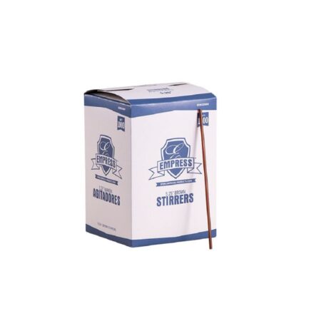 Stirrer Unwrapped 5.25" Brown Boxed 10 / 1000 cs