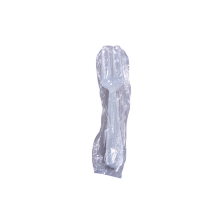 White Wrapped Fork Heavy Weight Polypro 1000 / cs
