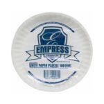 Paper Plate 6" White Case of 1000