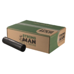 60 Gallons Trash Bag 38x58 33-micron LLD Repro Liner Perforated Rolls 10 / 10 cs