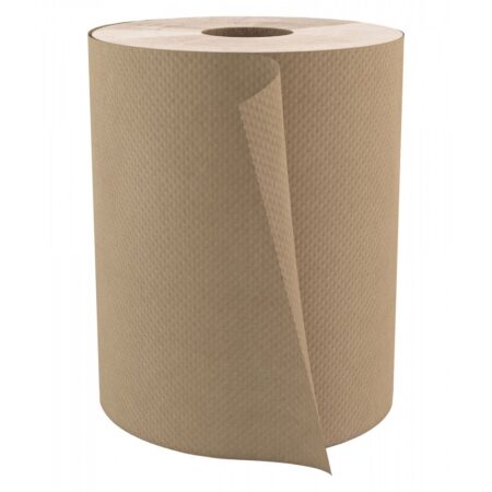 Empress Hard wound Towel 8" X 800' Natural 6 Rolls