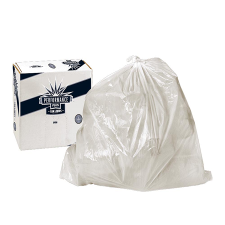 33 Gallon High Density Can Liner .55 Mil 33" x 39" - Case of 250 Pcs