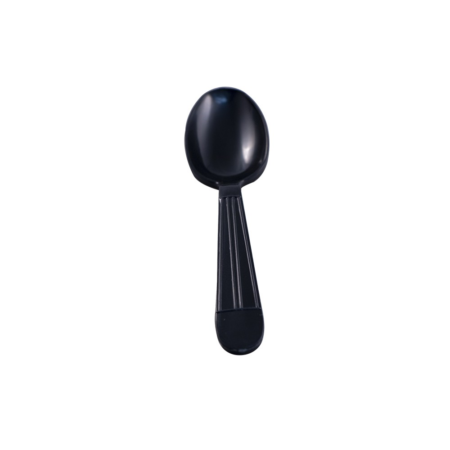 Heavy Weight Spoon Polypro Black Dense Pack 1000 / cs