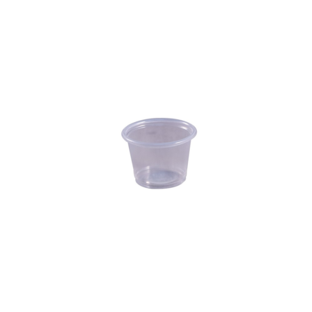Plastic Portion Cup 1 oz, Clear 50 / 50 cs